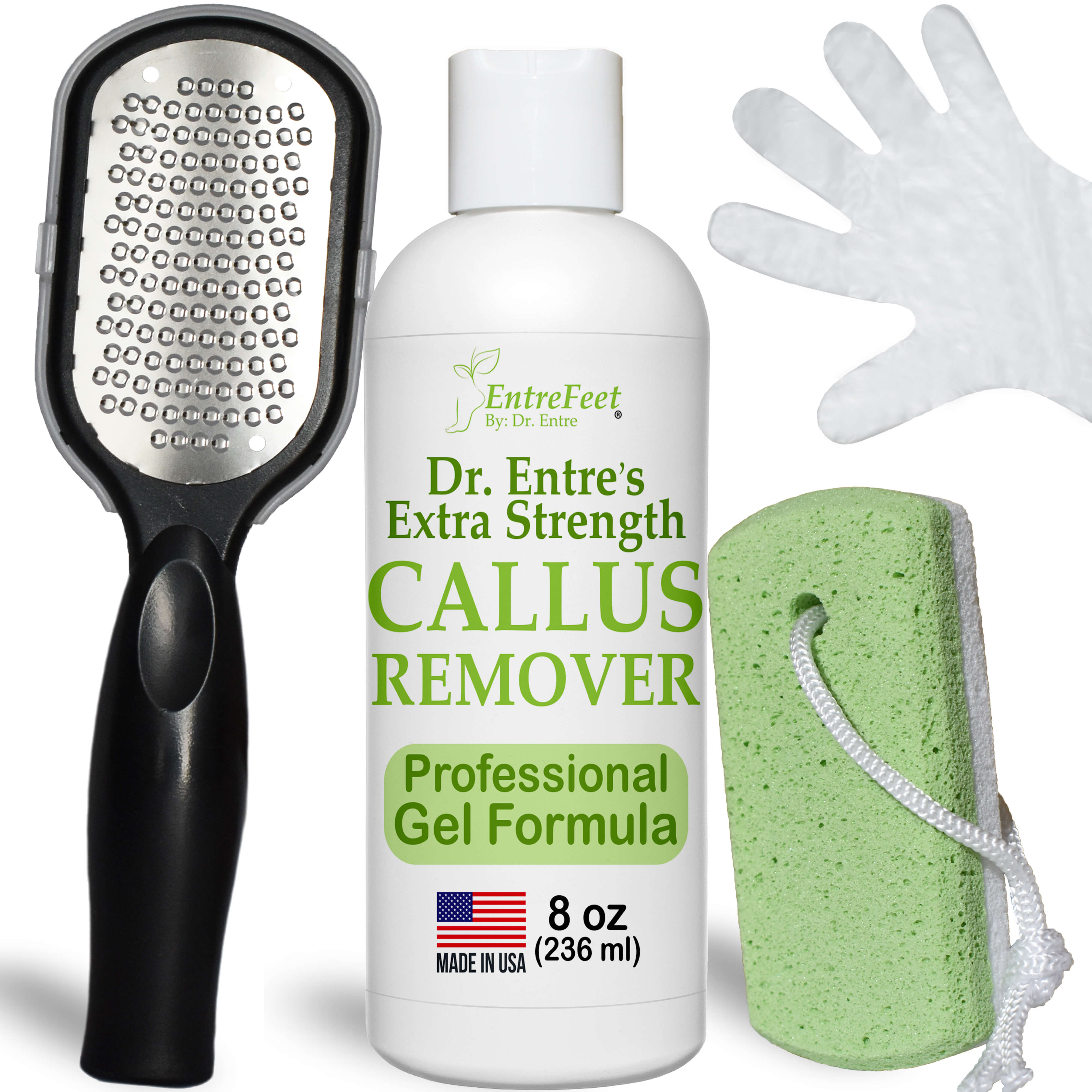 Dr Foot Callus Remover Gel Helps to Remove Calluses and Corns - 100ml & Dr  Foot Glass File Callus Remover